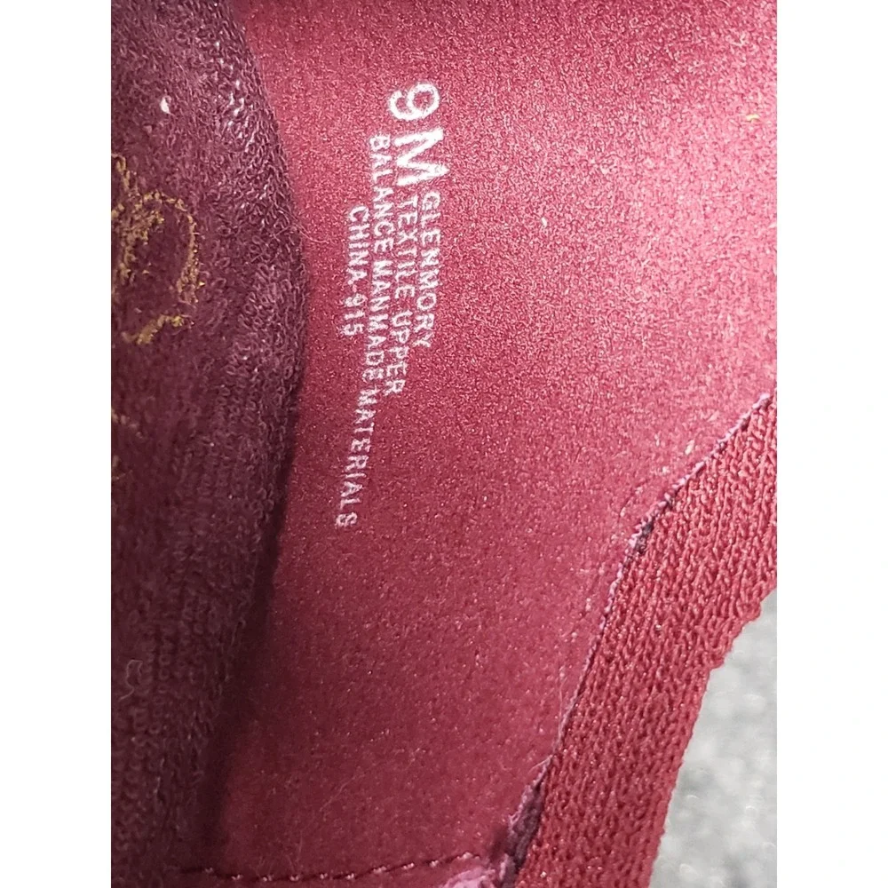 Impo Glenmory Women Shoes 9M Burgundy Stretch Comfort Wedge Pump Pull On Outdoor
